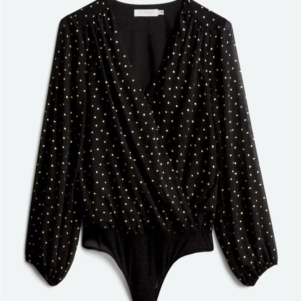 Cline Surplice Bodysuit EUC